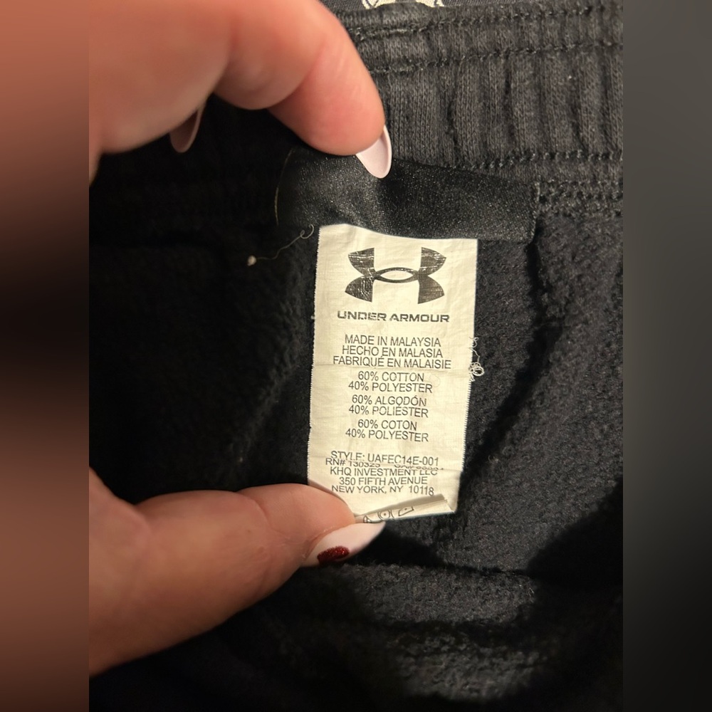 Under Armour toddler faded black Sweatpants-size 6/7 - Picture 5 of 5